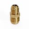 Homeplus+ ATC 5/8 in. Flare X 1/2 in. D Flare Yellow Brass Union 6JC120110701094 - alternate 2